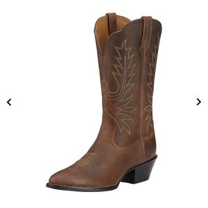 Ariat Heritage R toe western boot